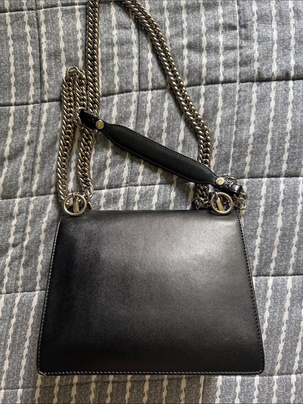 Fendi Monster Eyes Small Kan I Shoulder Bag - Picture 4 of 10